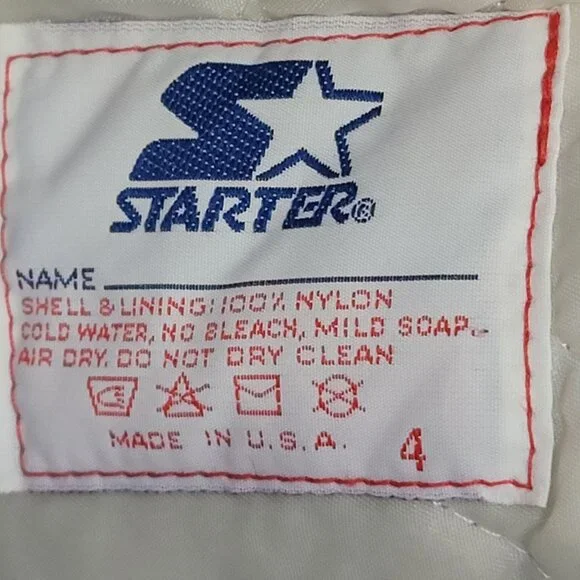 Vintage Proline by Starter Raiders Satin Bomber Jacket Made in the U.S.A Size XL - Picture 9 of 16